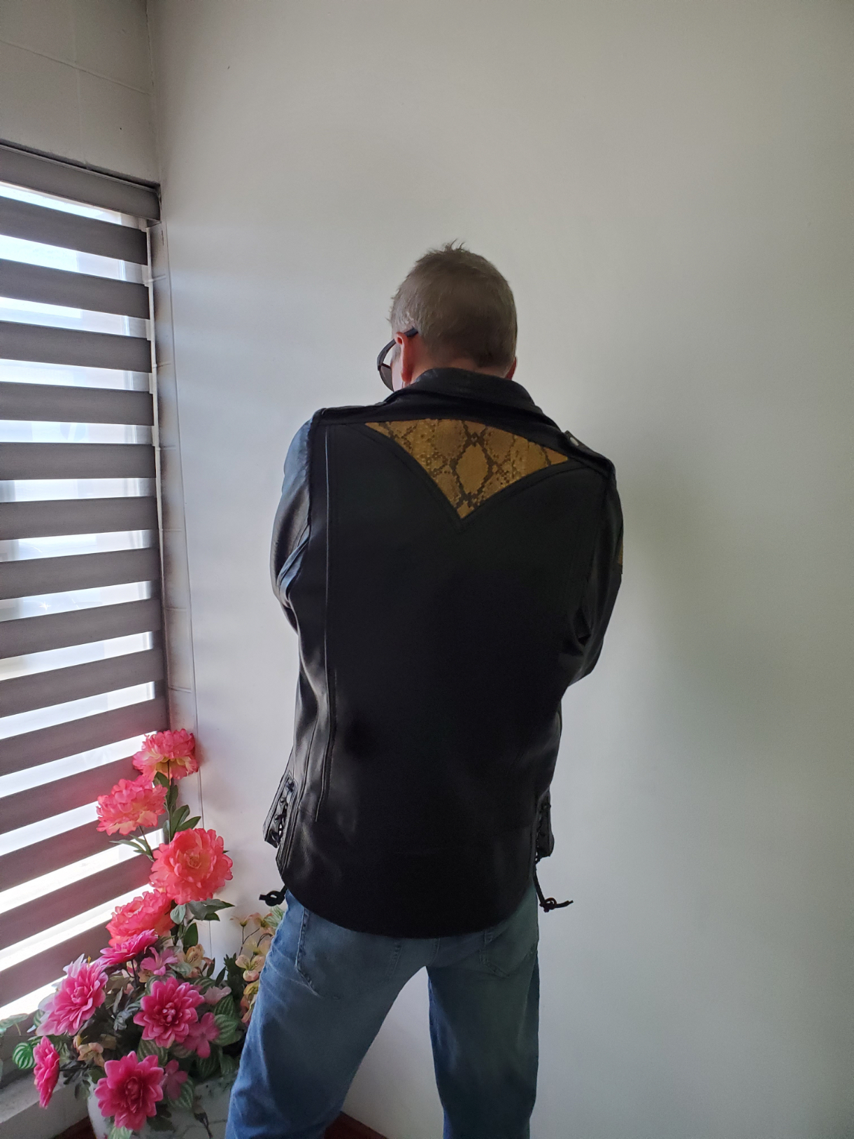 Custom Snake skin with Customer Back