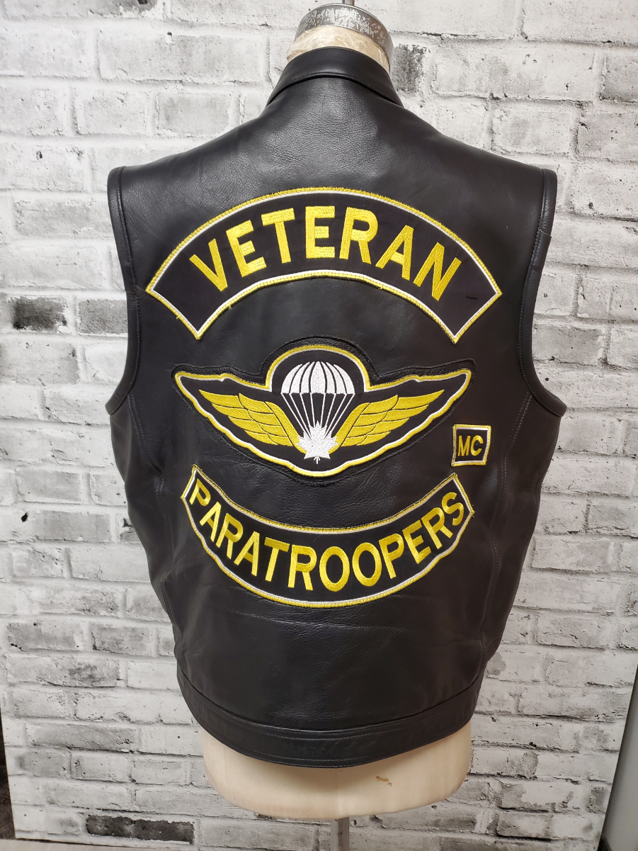 Veteran Paratroppers Vest BK